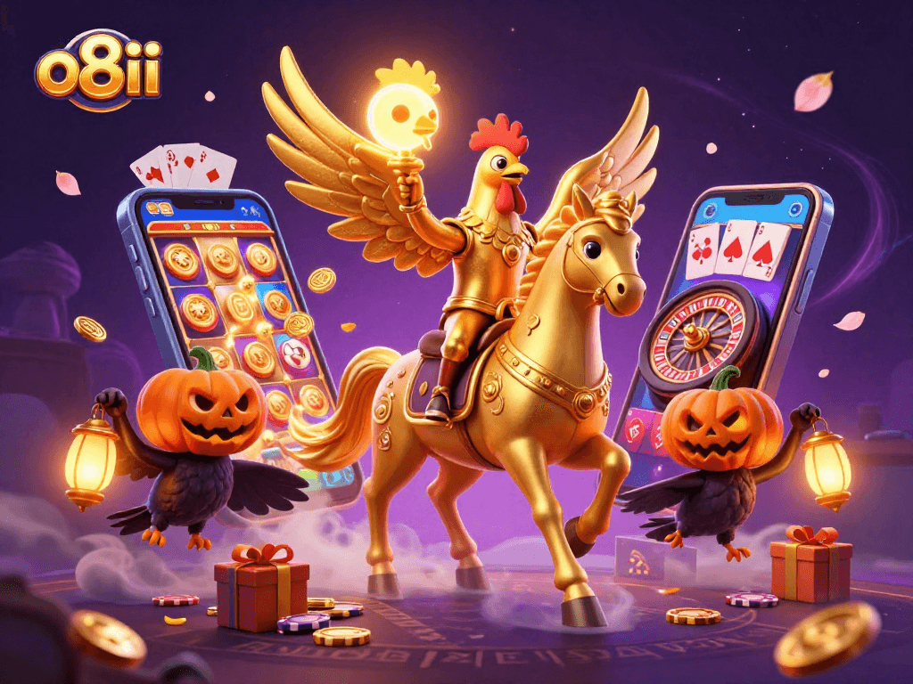 Experience thrilling wins with O8ii's casino games featuring jackpot slots and interactive live casinos.